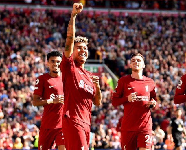 Raih Kemenangan Pertama, Liverpool Permalukan Bournemouth 9-0