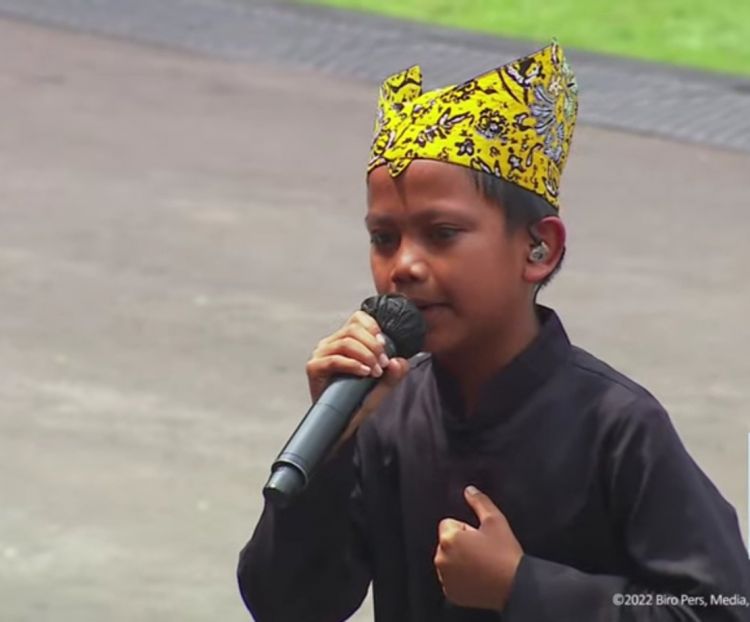 Farel Paryoga Penyanyi Cilik Ojo Dibandingke Terima Honor Fantastis Saat Tampil di Istana Negara