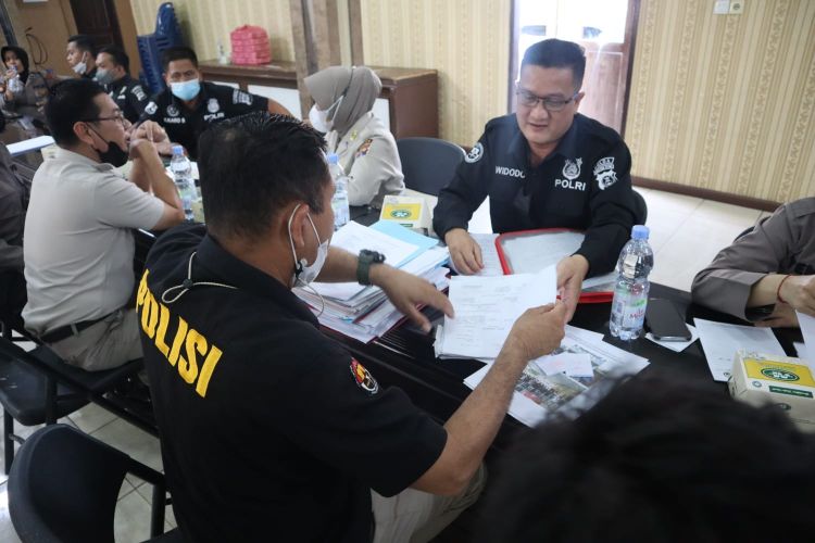 Bid Humas Polda Sumut  Supervisi ke Polresta Deliserdang