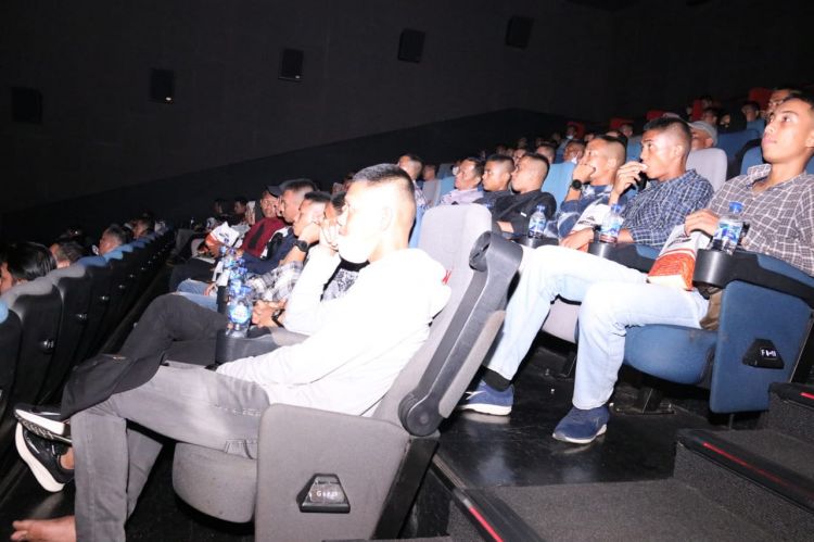 Polda Sumsel Gelar Nonton Bareng Film Sayap-sayap Patah
