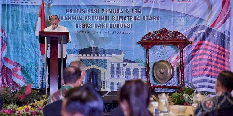 Bimtek KPK, Edy Rahmayadi Minta  Diawasi Pembangunan di Sumut
