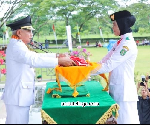 Bupati Pimpin Upacara Peringatan HUT RI Ke 78
