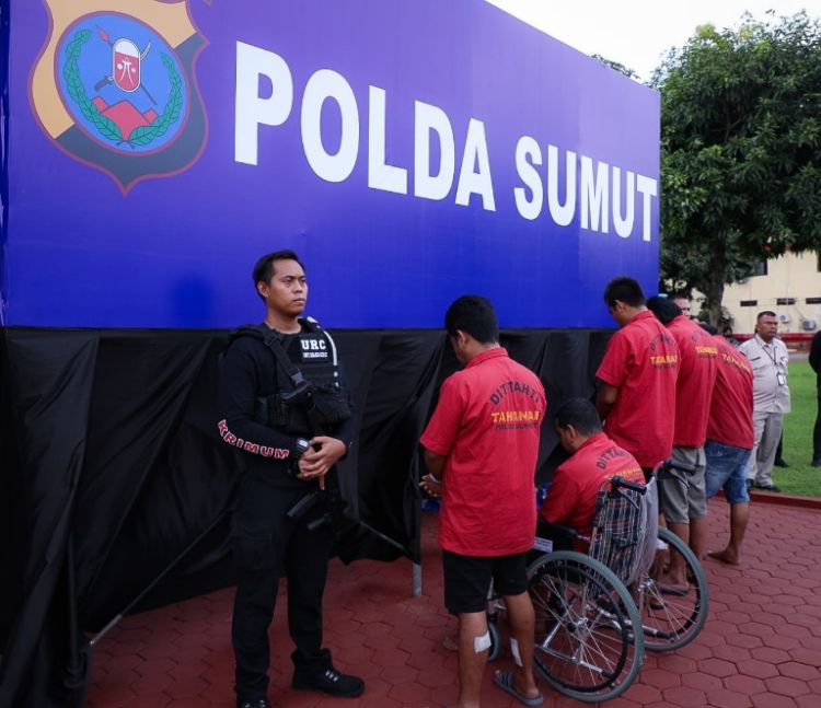 Polda Sumut Ungkap Sindikat Perampok Spesialis Mesin ATM Antar Provinsi