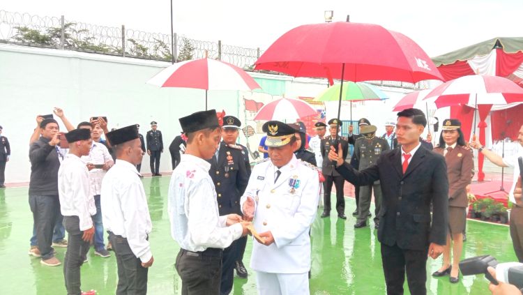 827 WBP Lapas Kelas II Tanjung Balai Dapat Remisi, 10 Orang Langsung Bebas