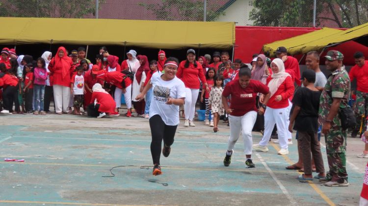 Kodim 1710/Mimika Gelar Berbagai Lomba Dalam Rangka HUT RI ke 78