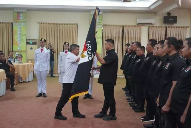 Pangdam l/BB Melantik Pengurus Cabang Perbakin Labuhan Batu Utara