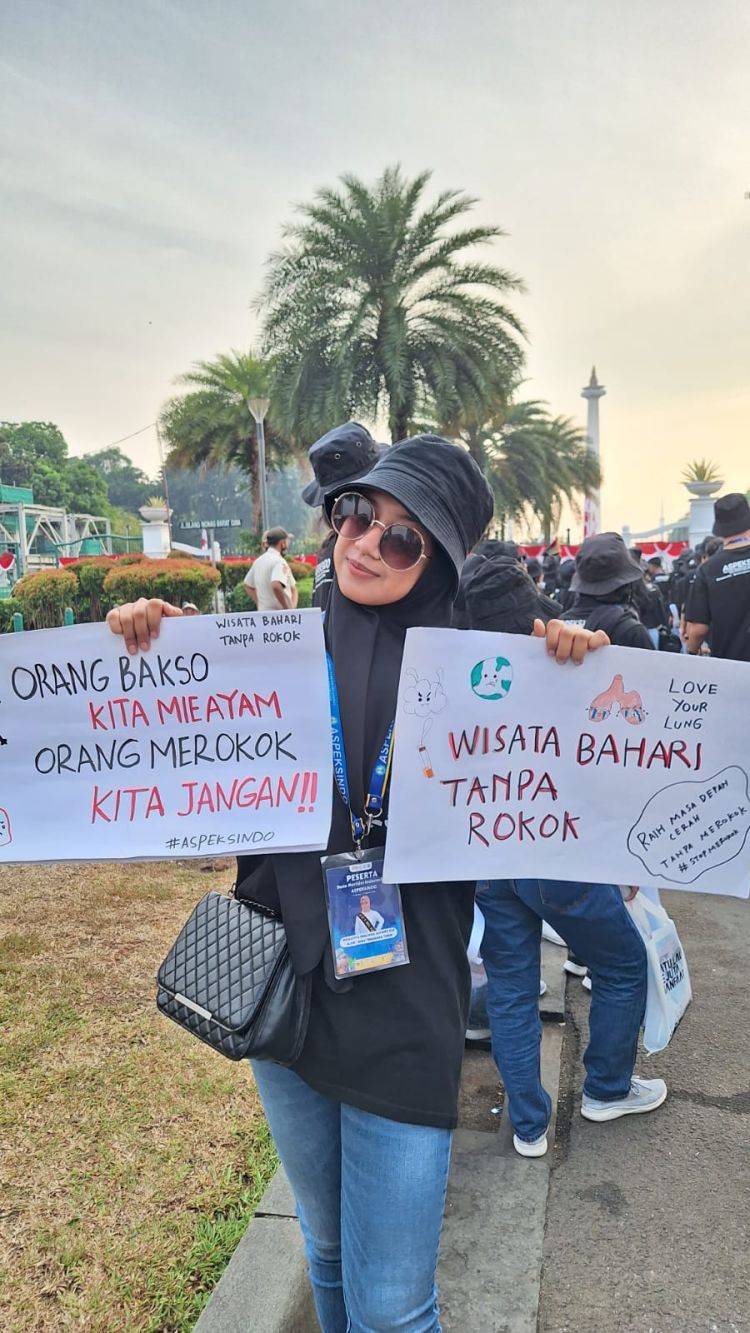 Delegasi Termuda Duta Maritim Indonesia 2023, Ajak Stop Merokok di Kawasan Wisata