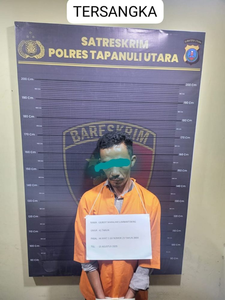 Aniaya Anak Pakai Gagang Sapu, Pria di Taput Ditangkap Polisi
