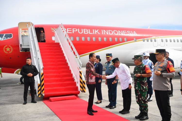 Pangdam I/BB Dampingi Rangkaian Kunker Presiden RI di Kota Medan