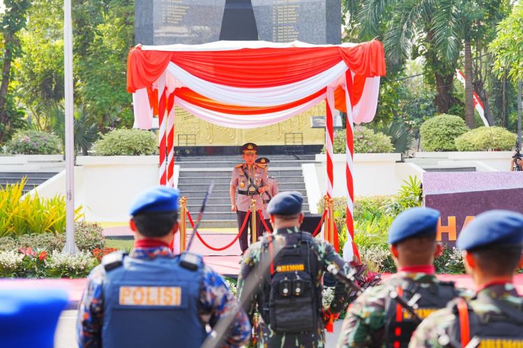 Kapolri Pimpin Upacara Hari Juang Polri, Simbol Perjuangan Polri Untuk Bangsa
