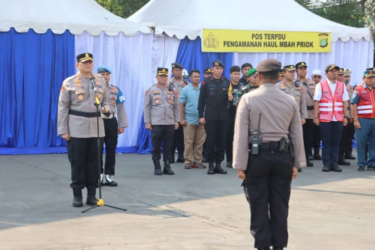 1.510 Personel Gabungan Amankan Haul Mbah Priok, Kapolres Tekankan Pengamanan Humanis
