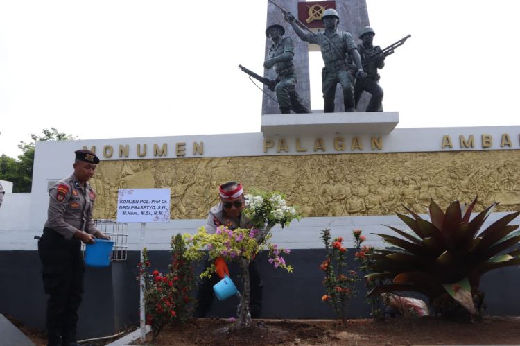 Punya Sejarah Bagi Akpol 90, Monumen Palagan Ambarawa Dipercantik