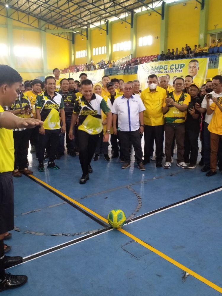 Wagubsu Buka Turnamen Futsal AMPG Cup 2022