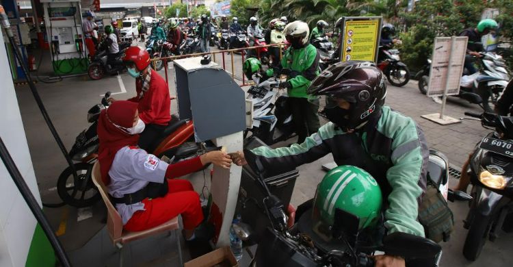 Ojol Minta Harga Khusus Pertalite