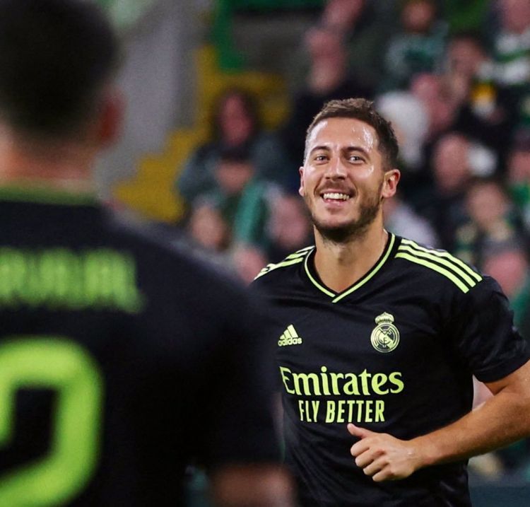 Real Madrid Andalkan Eden Hazard saat Laga Melawan RB Leipzig