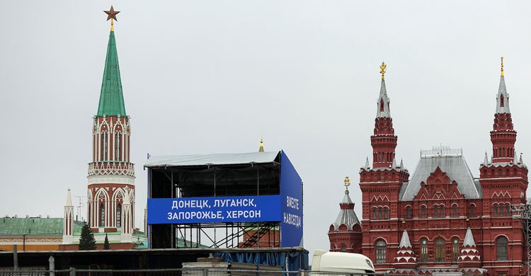 Pencaplokan 4 Wilayah  Ukraina Kado HUT Putin