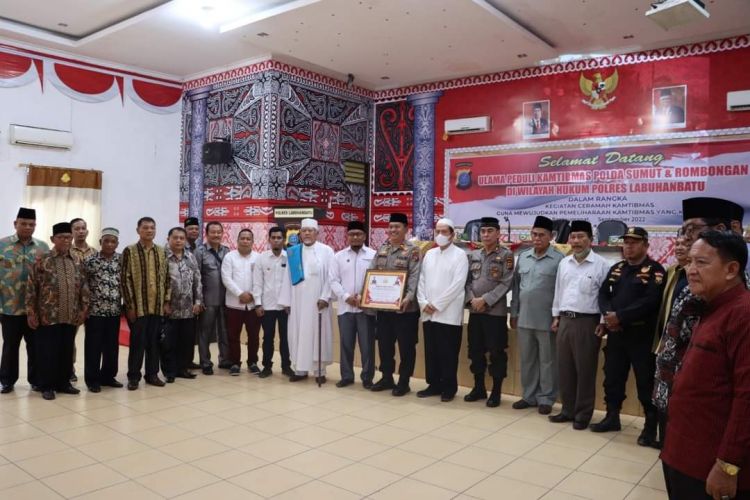 Polda Sumut Gelar Safari Ceramah di Polres Labuhanbatu