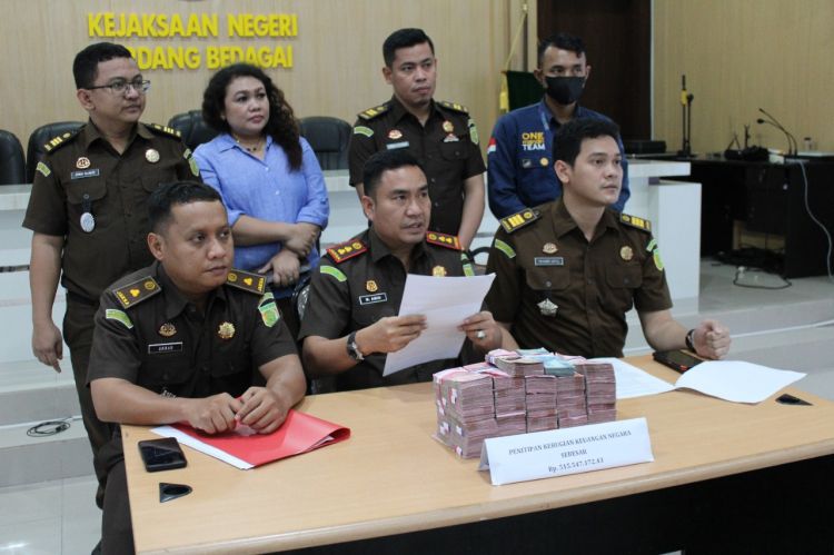Kejari Terima Titipa Uang Dugaan Korupsi Setengah Miliar Lebih