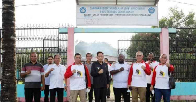 BIN Inisiasi Pembangunan Gedung Papua Youth Creative HUB Di Manokwari