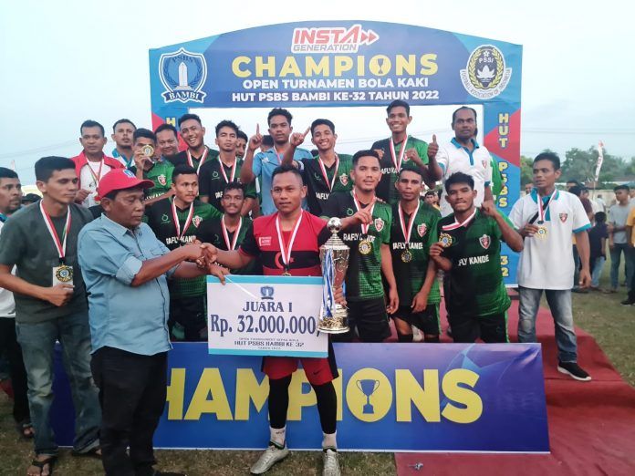 SKS Juara Sepakbola HUT PSBS