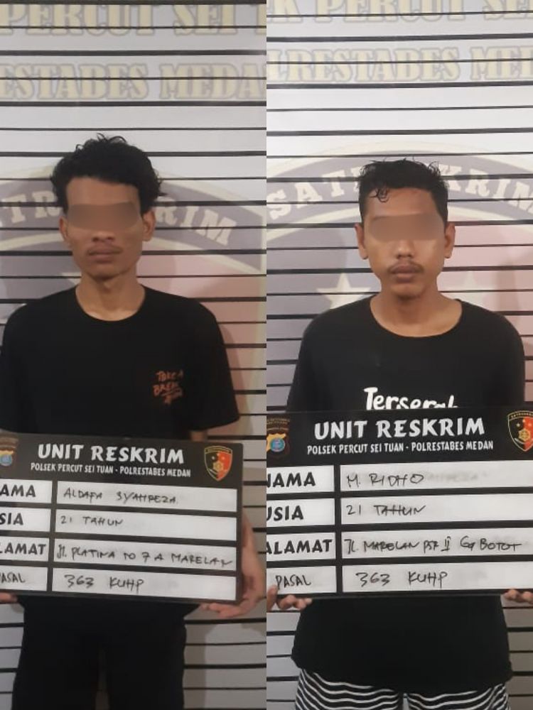 Polisi Tangkap Dua Tersangka Pencuri Motor Modus Kenalan di Medsos