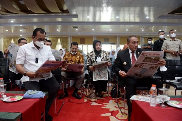 Edy Rahmayadi Harapkan Koran  Terus Beradaptasi dengan Zaman