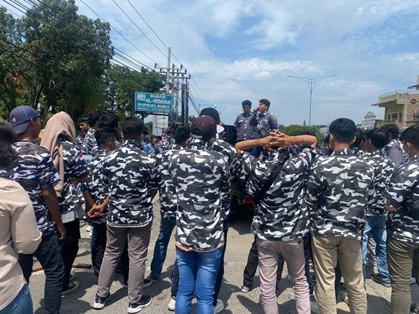 Demo Polda Sumut, BM BAPERA Dukung Irjen Panca Berantas Judi
