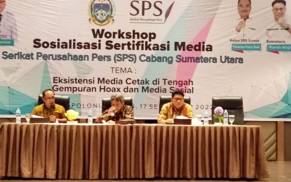 Ketua SPS Sumut : Media Cetak Tetap Bertahan dari Gempuran Hoax dan Medsos