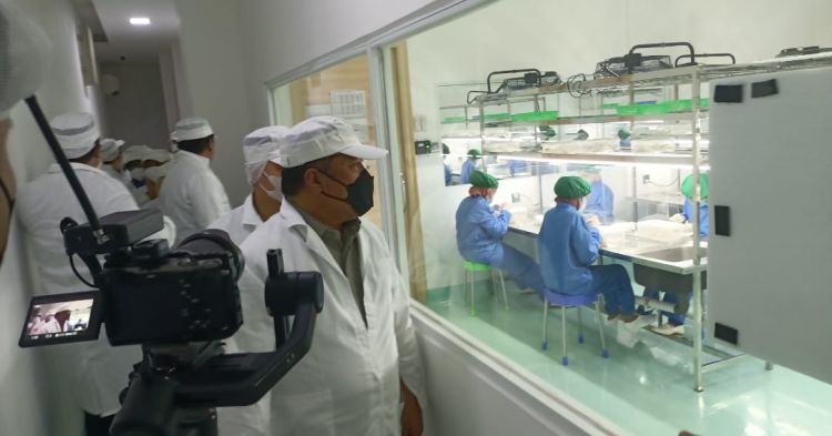 Isi Pasar Ekspor, Itjen Kementan Cek Kesiapan dan Produksi Sarang Burung Walet PT DWS