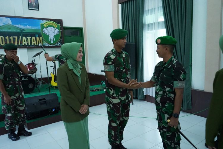 Mayor Inf Irfan Adi Wibowo Resmi Menjabat Kepala Staf Kodim 0117/Aceh Tamiang