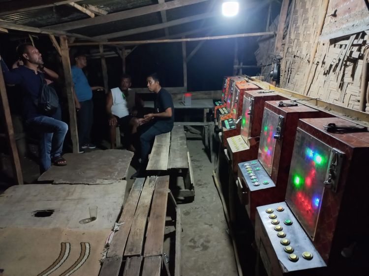 Sikat Judi Polsek Percut  Amankan 12 Mesin Dindong