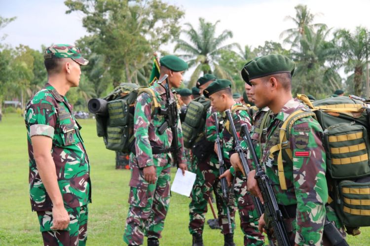 Alarm Kesiapsiagaan, Uji Kesiapan Prajurit Yonif Raider 100/PS Dalam Keadaan Darurat
