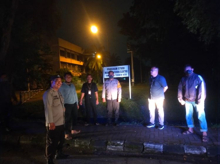 Cipta Kondisi, Polsek Medan Baru Patroli Antisipasi Kejahatan 3C