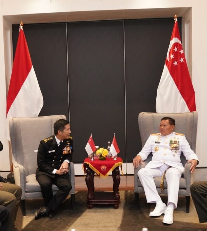 Panglima TNI dapat Apresiasi dari Panglima Angkatan Bersenjata Singapura