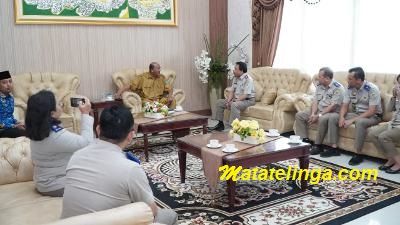 Syah Afandin Terima Audiensi Kepala BPN Langkat