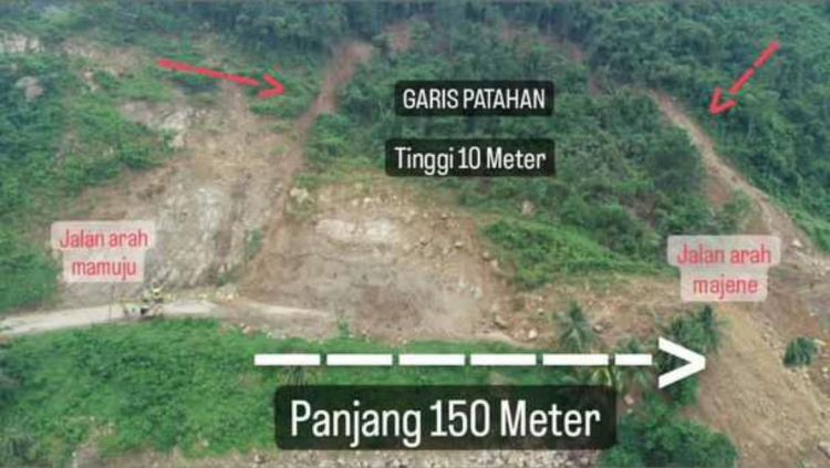 Banjir dan Tanah Longsor di Majene Status Siaga Darurat