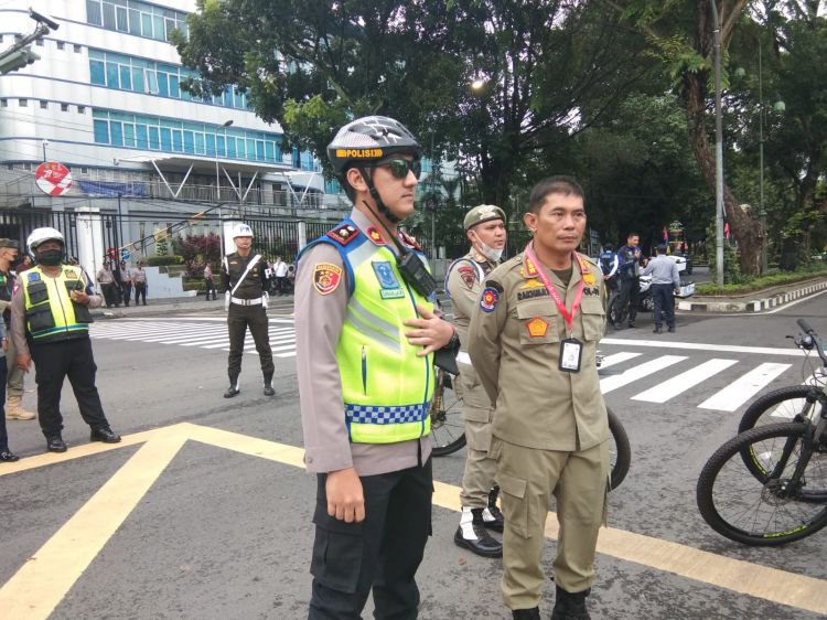 Polsek Medan Baru Laksanakan Pengamanan Pertemuan 5 Th IMT - GT