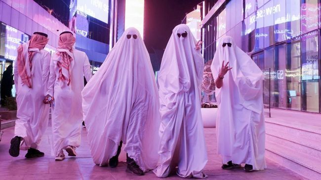 Sempat Melarang, Arab Saudi Kini Gelar Perayaan Halloween