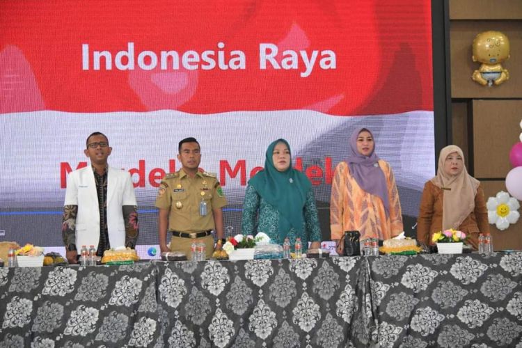 Ketua TP PKK Labura Sosialisasikan Tumbuh Kembang Anak