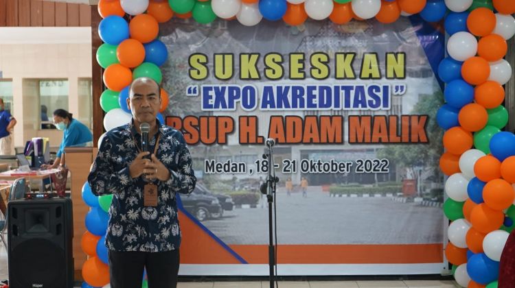 RSUP HAM Laksanakan Expo Akreditasi untuk Sosialisasi ke Pegawai
