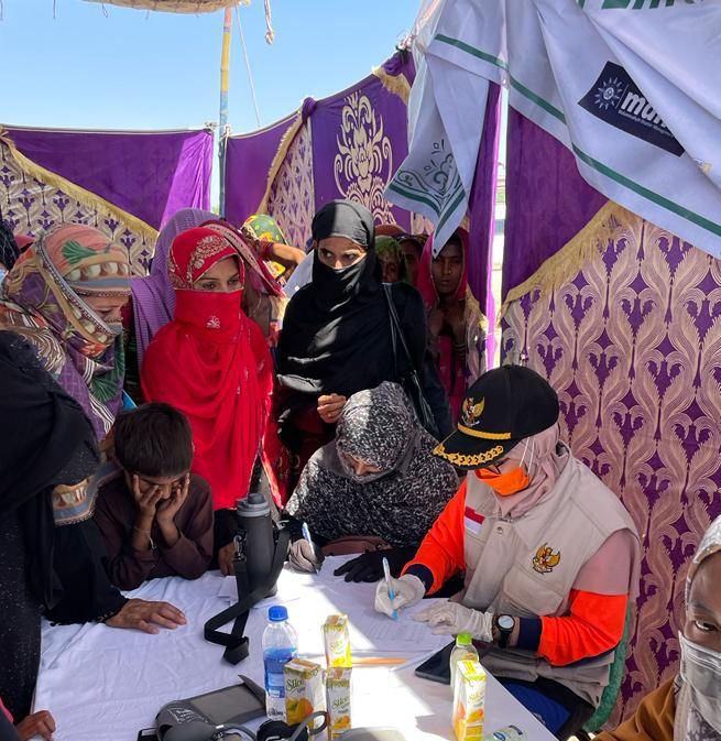 Korban Banjir Pakistan Banyak Terpapar ISPA