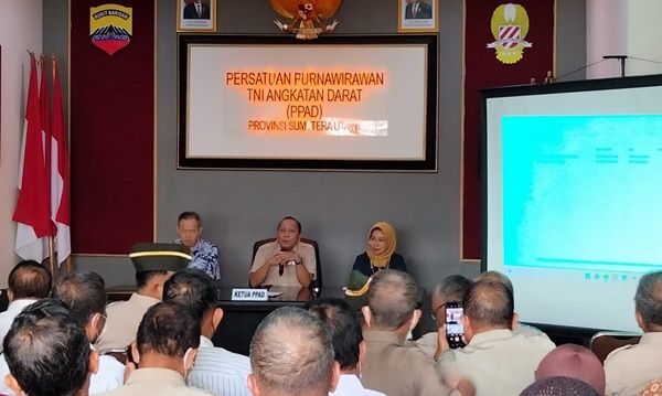 Anggota PPAD Sumut dan Keluarga Terima Sosialisasi Program ASABRI dan Produk Perbankan BWS