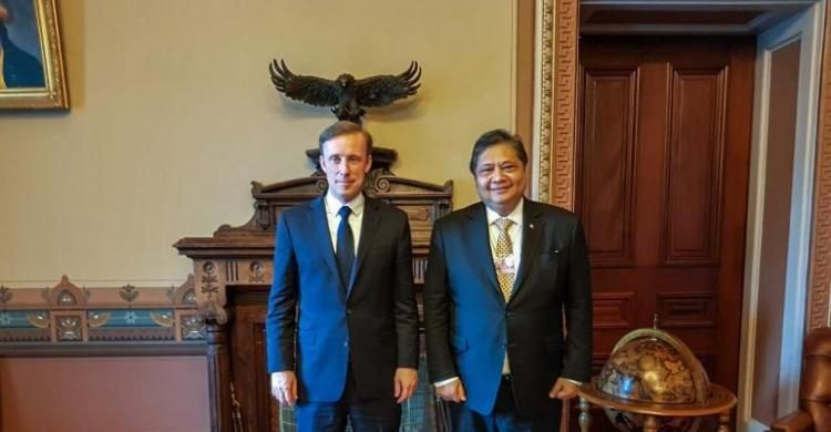 Airlangga Sepakat  Perkuat Kerja  Sama Ekonomi RI-AS