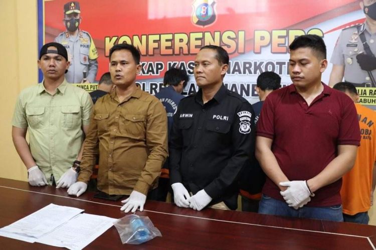 Satres Narkoba Polres Labuhanbatu Tangkap Pelaku Narkoba
