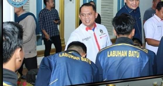 Bupati Lepas Keberangkatan Tim Sepak Bola Labuhanbatu