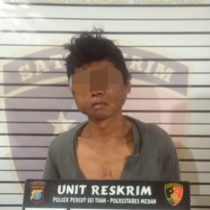 Ketiduran, Pencuri Besi Kerangkeng Ditangkap Polisi
