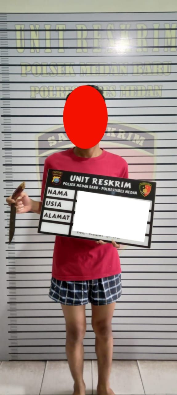 Bawa Sajam Tengah Malam, Seorang Remaja Diamankan Polsek Medan Baru