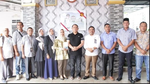 Regsosek 2022 di Labuhanbatu Dimulai, Bupati Orang Pertama Didata