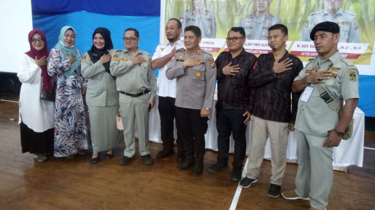 KBPP Polri Medan Gandeng Polrestabes  Beri Pemahaman dan Pencegahan Radikalisme