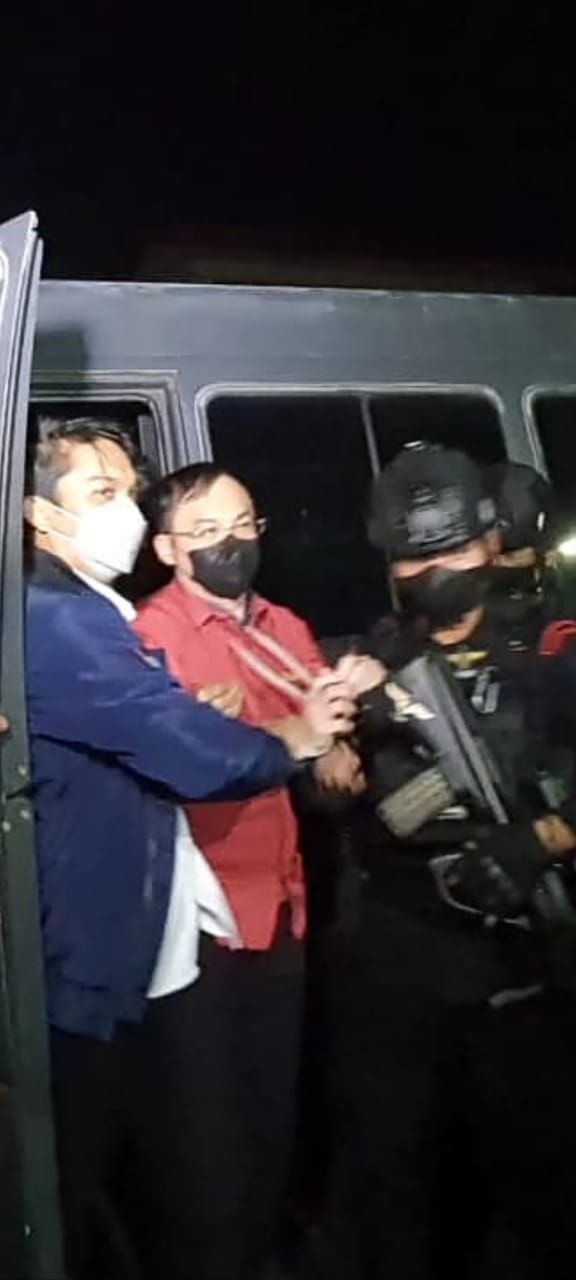 Apin BK Diserahkan ke Polda Sumut